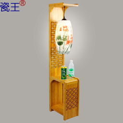 瓷王陶瓷木新古典鏤空雕花落地燈L6203 價格、圖片與品牌信息一覽